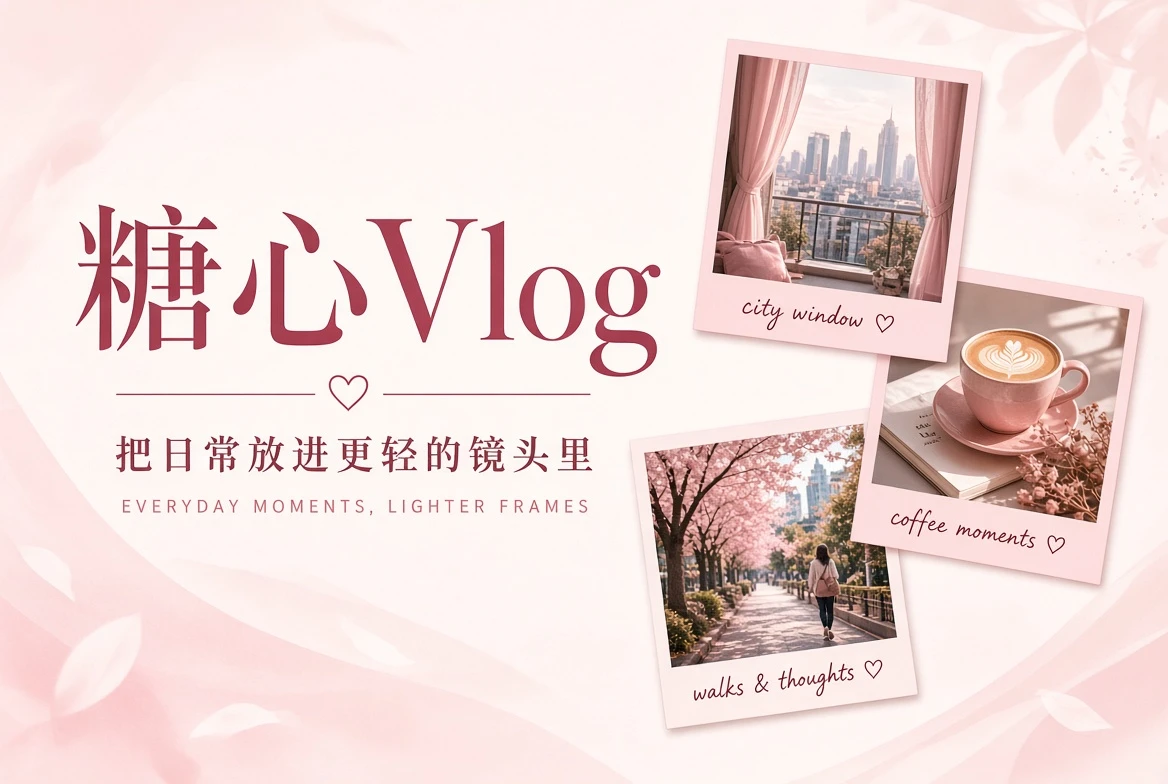糖心Vlog 日常影像与城市记录封面